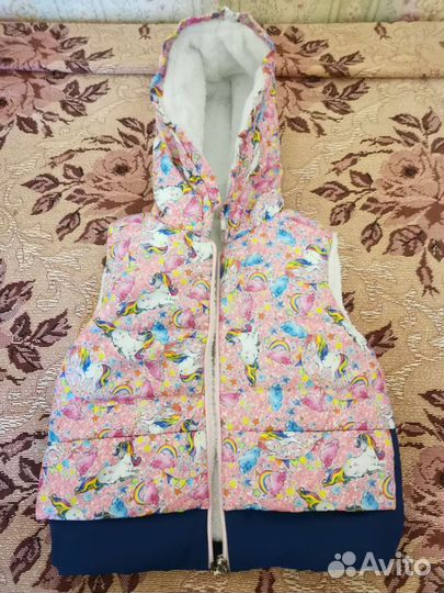 Желетка на девочку