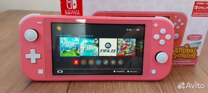Прошитый Nintendo Switch Lite 32+128Gb Любые игры