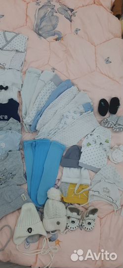 Вещи пакетом для мальчика от 0-74размера