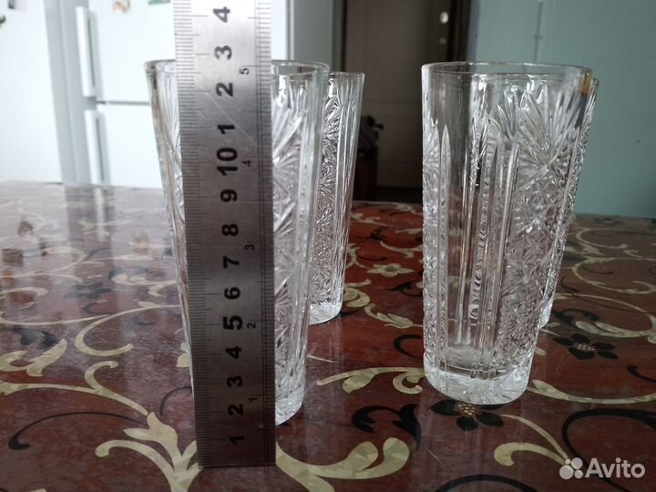 Хрустальные бокалы СССР