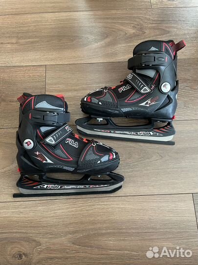 Коньки детские раздвижные 34