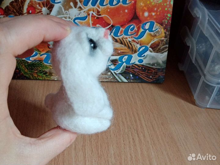 Кролик сухое валяние