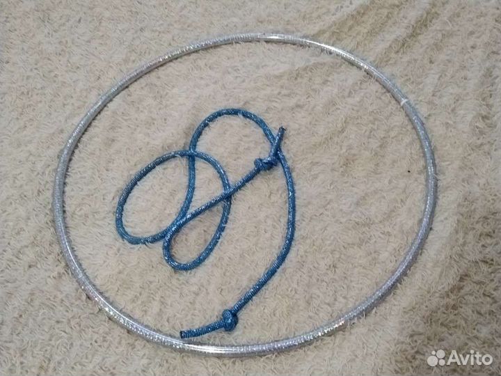 Обруч и скакалка гимнастические