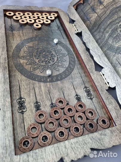 Нарды ручной работы