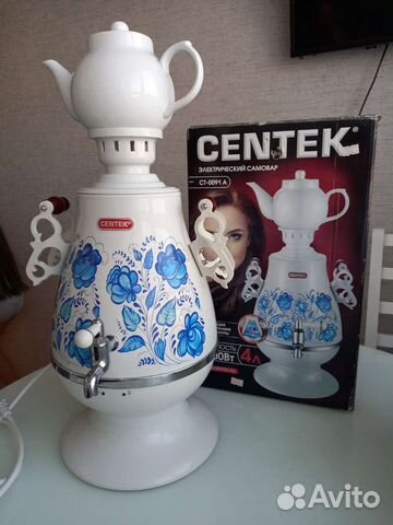 Самовар электрический расписной