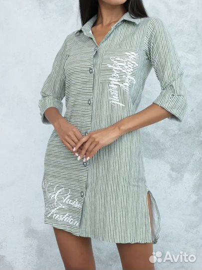 Халат рубашка новый