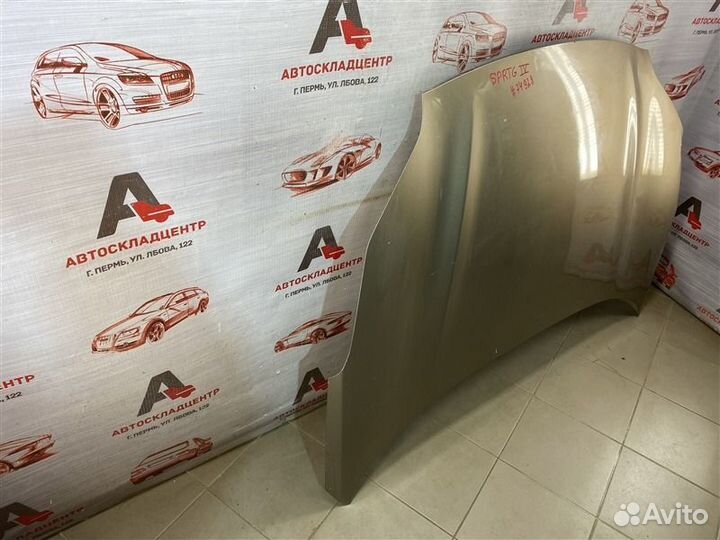Капот Kia Sportage 4 с 2016 года