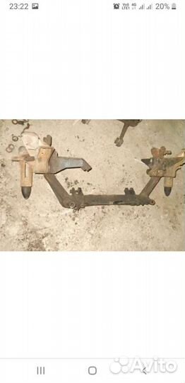 Балка подмоторная, передняя 21213 нива