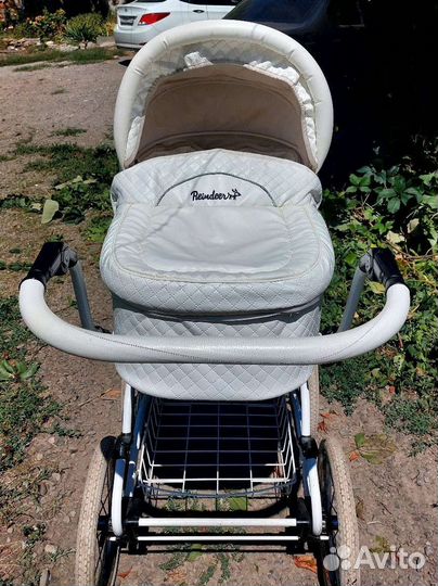 Коляска Reindeer немецкая эко-кожа