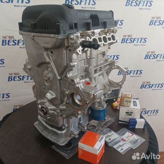 Новый двигатель 1.4л. G4fа на KIA RIO 2012-2017