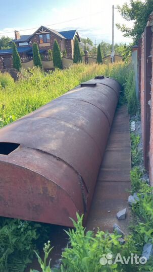 Емкость металлическая 10м3, б/у
