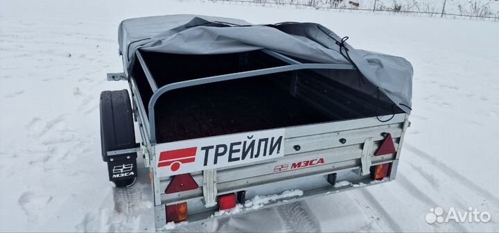 Прицеп мзса 817704.022, тент 53 см