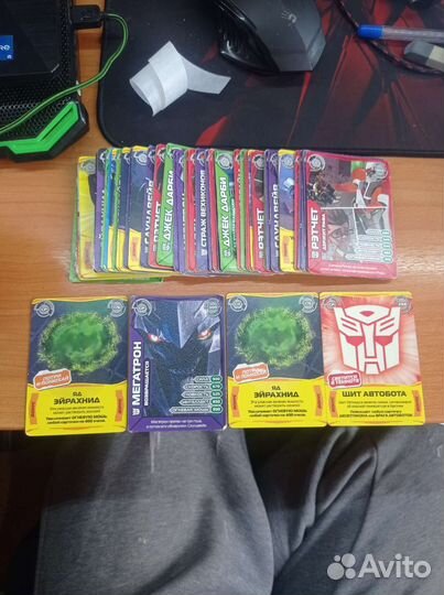 Карточки трансформеры прайм