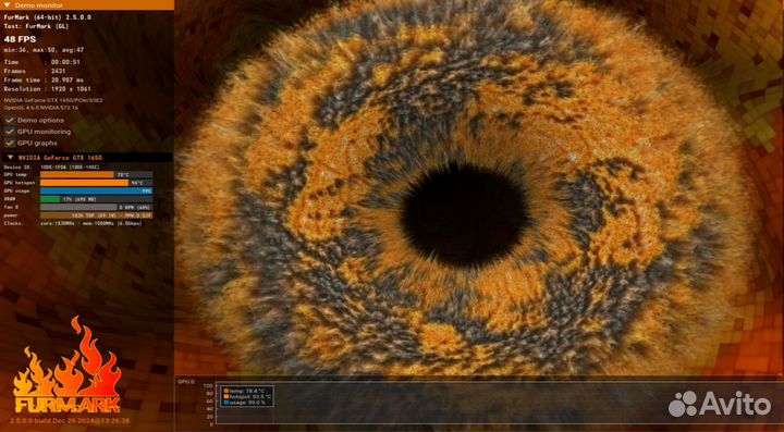 Видеокарта GTX 1650 4gb kfa2