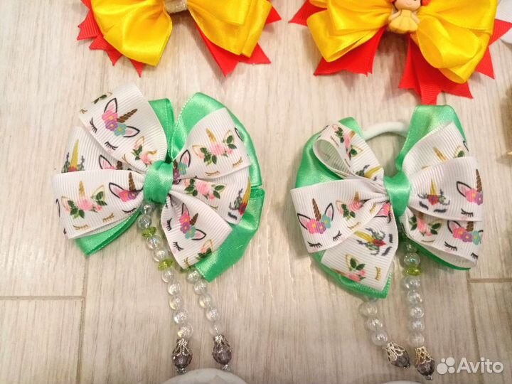 Заколка резинки ручной работы