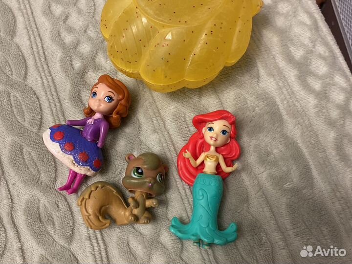 Фигурки принцессы софии и ариэль