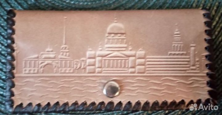 Кошелек СССР кожа