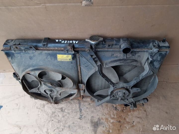 Радиатор основной Митцубиси Ланцер CB 92-00