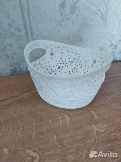 Корзинка, кружево