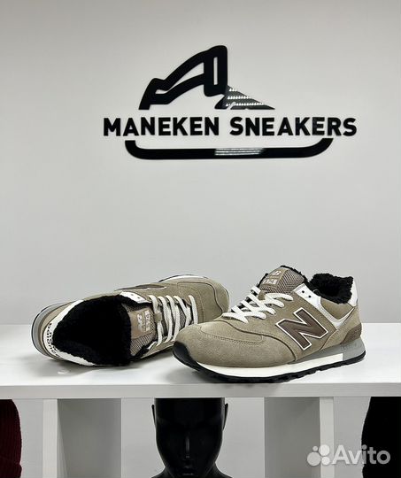 Кроссовки Зимние New Balance 574