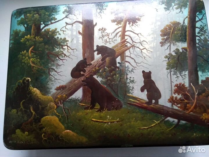 Шкатулки федоскино, палех