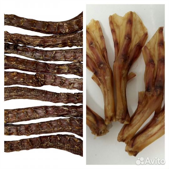 Корм для собак. Сушеные лакомства