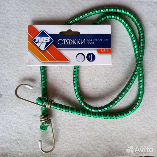 Стяжка для крепления груза на велосипеде, тележке