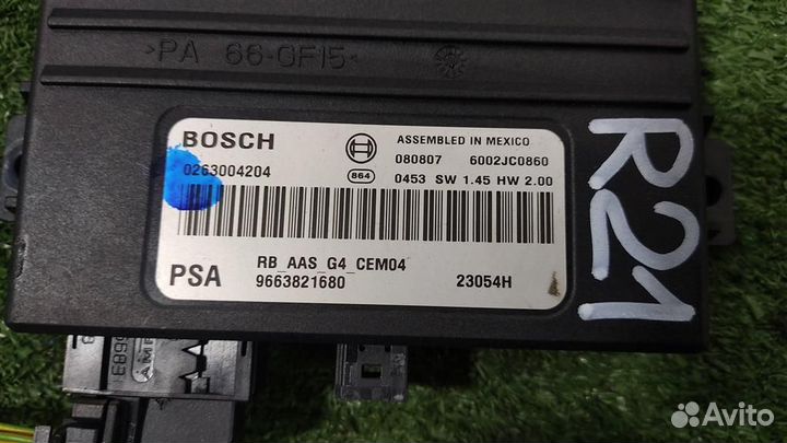 Блок парковки Citroen C4 Grand Picasso 2009