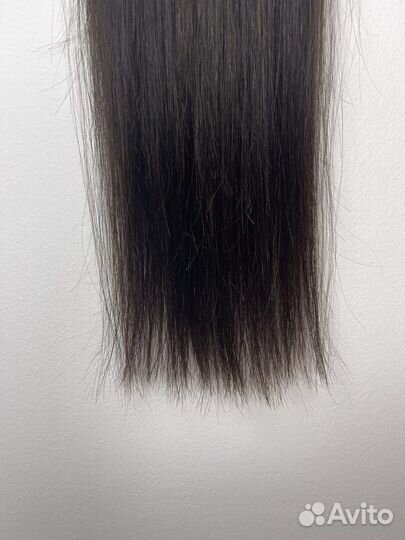 Волосы донорские 120 гр славянка 1Б люкс 65см