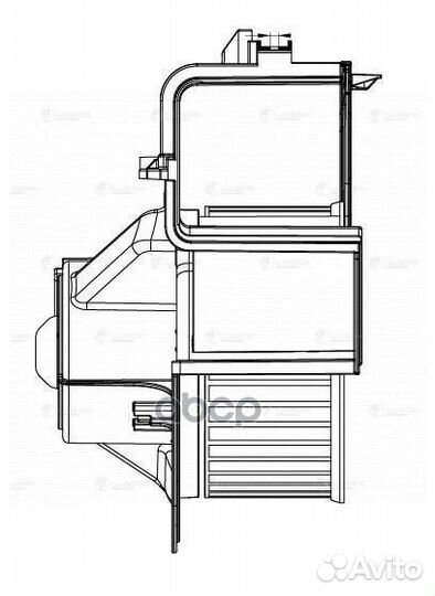 Э/вентилятор отоп. LFH2615 luzar