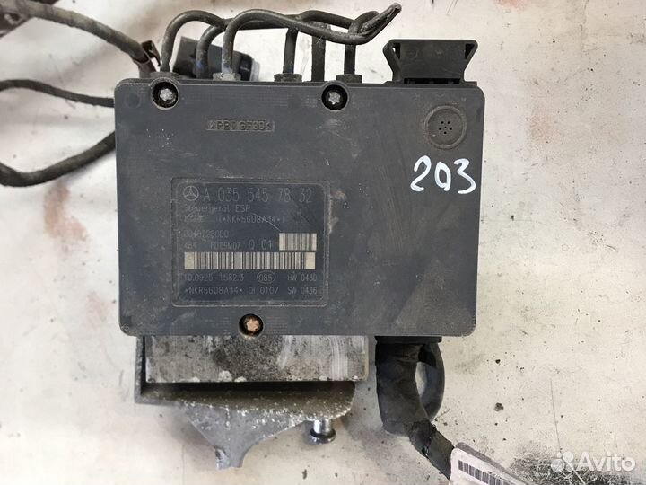 Мерседес w203 блок ABS