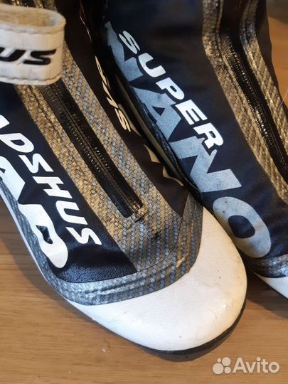 Лыжные ботинки madshus super nano carbon коньковые