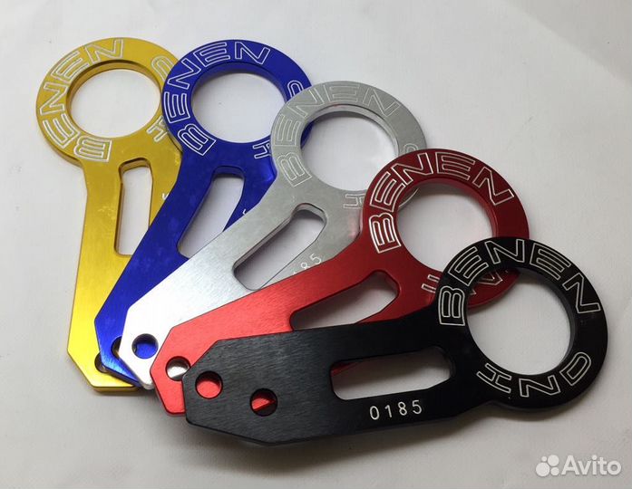 Петля буксировочная benen style с надписью и углом