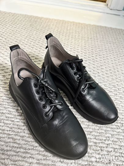 Кожанные турецкие ботинки