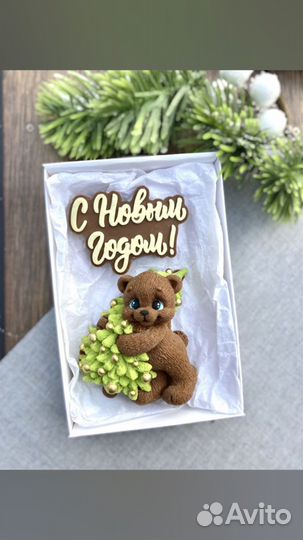 Шоколадный подарок на новый год