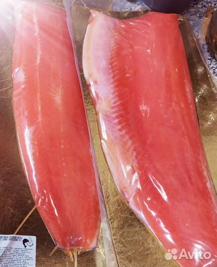 Филе семги слабосоленое