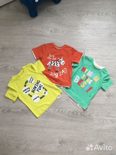 Футболки для мальчика mothercare 98