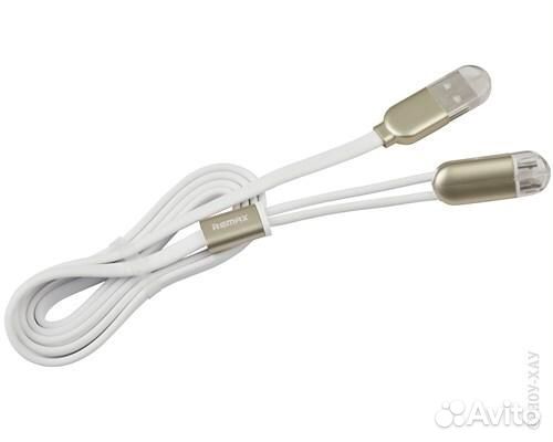 Кабель 2 в 1 micro/lighting