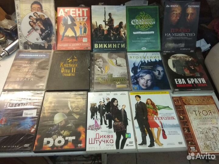 25шт Сд диски с фильмами, CD Диски