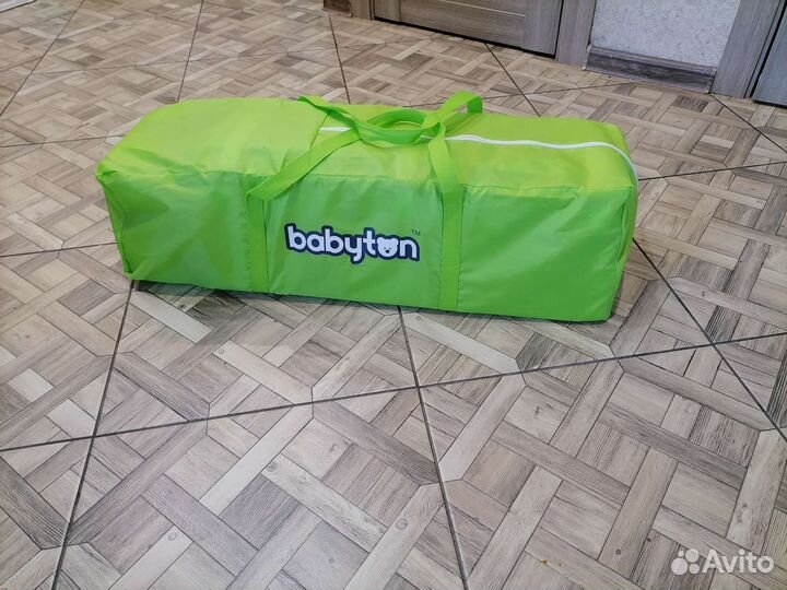 Манеж-кровать Babyton Green bus