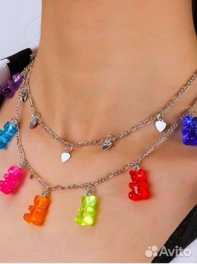 Ожерелье колье цепь