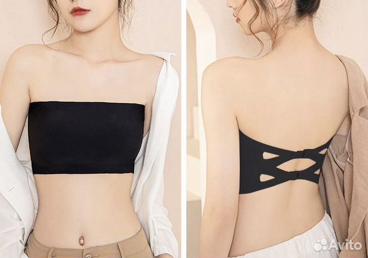 Топ бандо с чашками