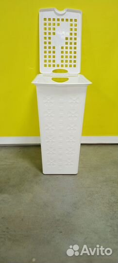 Корзина для белья 30л в ассортименте (новая)