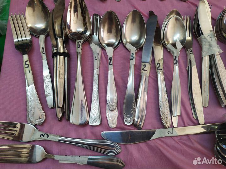 Столовые приборы СССР нержавейка