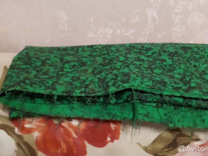 Ткань хлопок СССР 150 на 85, отрез ткани