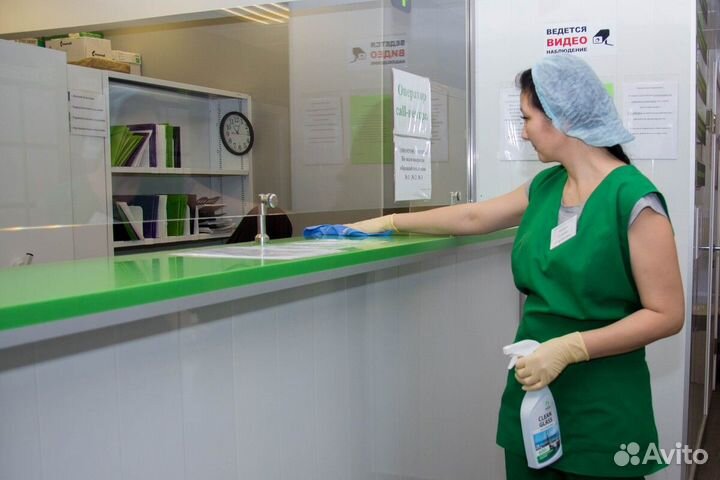 Клинеры в частную педиатрическую клинику