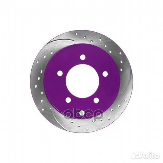 Диск тормозной задний перфорированный 424313313