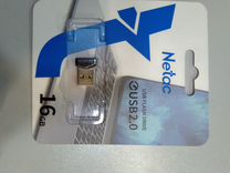 Флэш накопитель netac 16GB USB 2.0