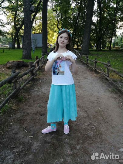 Костюм с кюлотами 158 рост