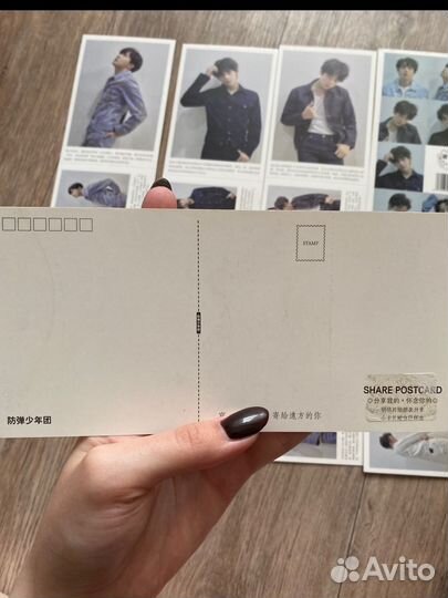 Карточки с бтс